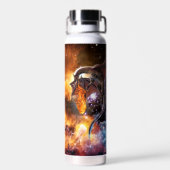Drache der Sternengalaxie Trinkflasche (Rückseite)