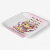 Drache der zwei Jahre alten Girl Pappteller (Gewinkelt)