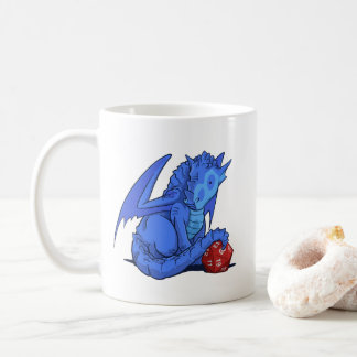 Drache des Blau-D20 Kaffeetasse