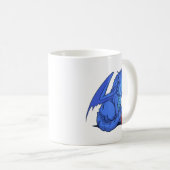 Drache des Blau-D20 Kaffeetasse (VorderseiteRechts)
