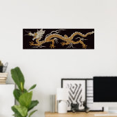 Drache des buddhistischen Posters Poster (Heimbüro)