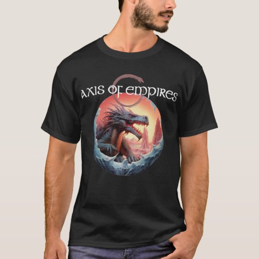 Drache des Chaos-Shirts T-Shirt (Vorderseite)