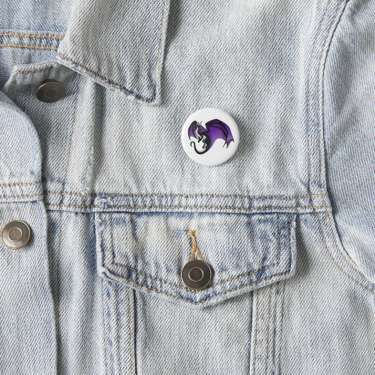 Drache des einfachen asexuellen Priesters Button (Beispiel)