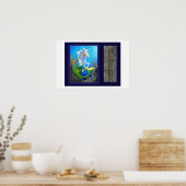 Drache des Hippocampus Sea Poster (Küche)
