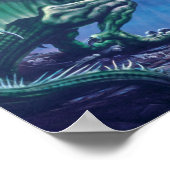 Drache des Nordposters Poster (Ecke)
