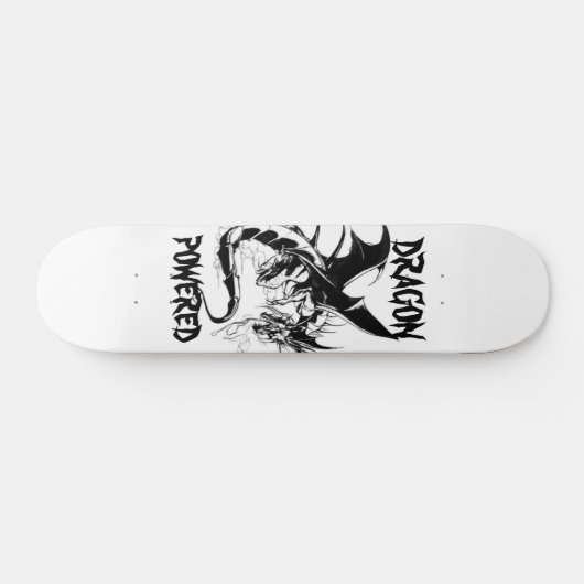 Drache, DRACHE, ANGETRIEBEN Skateboard (Horizontal)