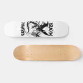 Drache, DRACHE, ANGETRIEBEN Skateboard (Horizontal)