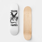 Drache, DRACHE, ANGETRIEBEN Skateboard (Vorderseite)
