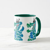 Drache, Drache, Drache Tasse (VorderseiteRechts)