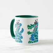 Drache, Drache, Drache Tasse (Vorderseite Links)