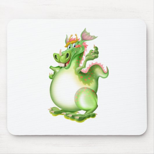 Drache, Drachen, dragão, dragón, Mousepad (Vorne)