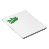 Drache dragon notizblock (angewinkelt)