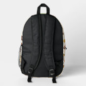 Drache Ei Nest Rucksack – Süßes Fantasy-Design (Rückseite)