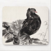 Drache ein indischer Fantailschwanztäubchen Mousepad (Vorne)