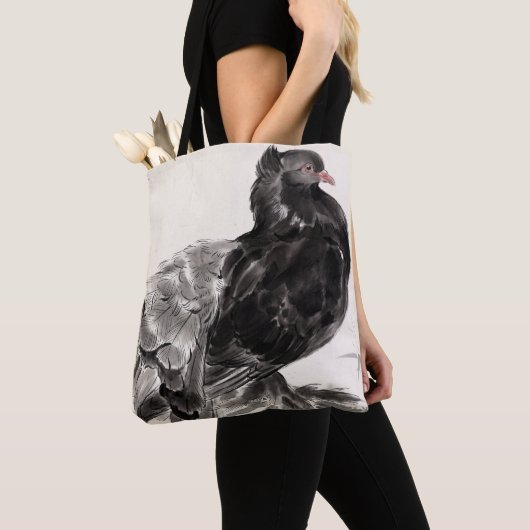 Drache eine indische Fantailschwalbe Tasche (Von Nahem)