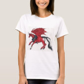 Drache-Einhorn T-Shirt (Vorderseite)