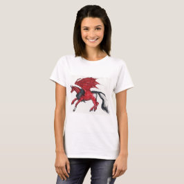 Drache-Einhorn T-Shirt