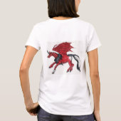 Drache-Einhorn T-Shirt (Rückseite)