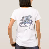 Drache-Einhorn-T-Shirt T-Shirt (Rückseite)