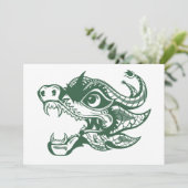 Drache Einladung (Stehend Vorderseite)