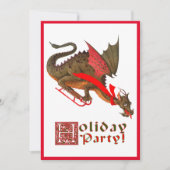 Drache Einladung (Vorderseite)