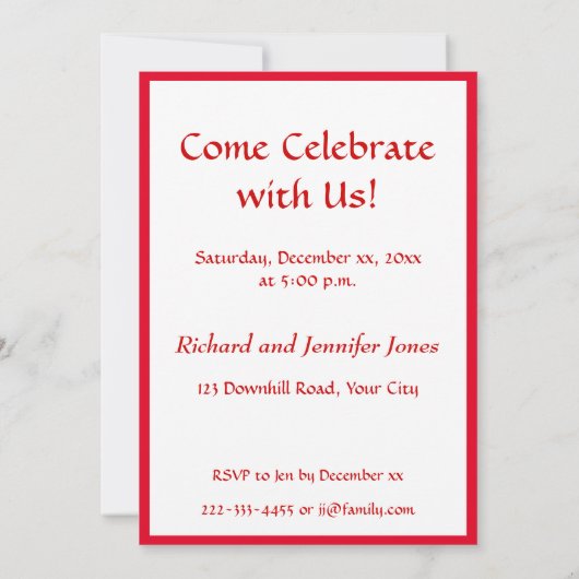 Drache Einladung (Rückseite)