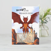 Drache Einladung (Stehend Vorderseite)