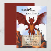 Drache Einladung (Vorne/Hinten)