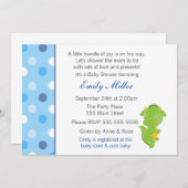 Drache-Einladungs-Baby-Dusche Einladung (Vorne/Hinten)