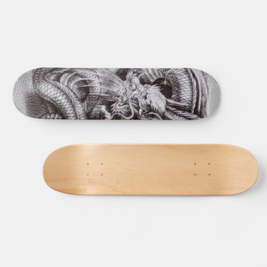 Drache-Element-Probrett Unterschriften-Changs Wang Skateboard (Horizontal)