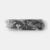 Drache-Engels-Fantasie-Plattform Skateboard (Horizontal)