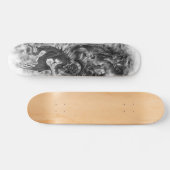 Drache-Engels-Fantasie-Plattform Skateboard (Horizontal)