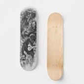 Drache-Engels-Fantasie-Plattform Skateboard (Vorderseite)