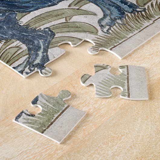 "Drache" Entwurf für eine Fliese (w/c auf Papier) Puzzle (Seite)