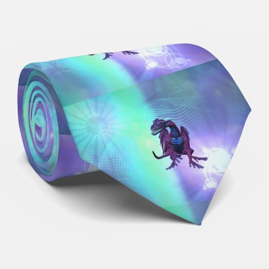 Drache-Entwürfe Krawatte (Gerollt)