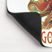 Drache-Feuer Mousepad (Ecke)