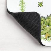Drache-Feuer Mousepad (Ecke)