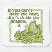 Drache-Feuer Mousepad (Vorne)