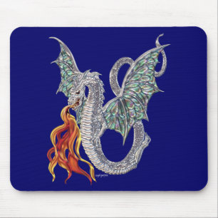 Drache-Feuer Mousepad