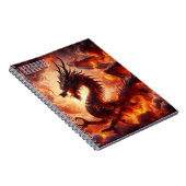 Drache Feuer Notizblock (Rechte Seite)