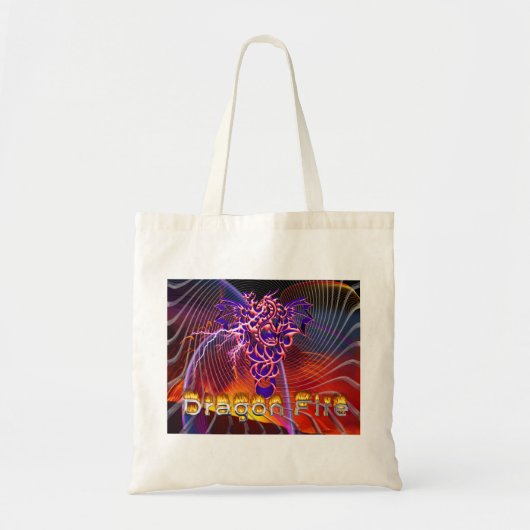 Drache Feuer Tragetasche (Vorne)