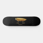 Drache-Fische Arowana Skateboard (Horizontal)