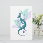 Drache-Fliege Briefpapier (Stehend Vorderseite)