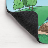 Drache Fliegen Design Mauspad (Ecke)