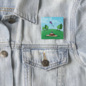 Drache-Fliegen-Knopf Button (Beispiel)
