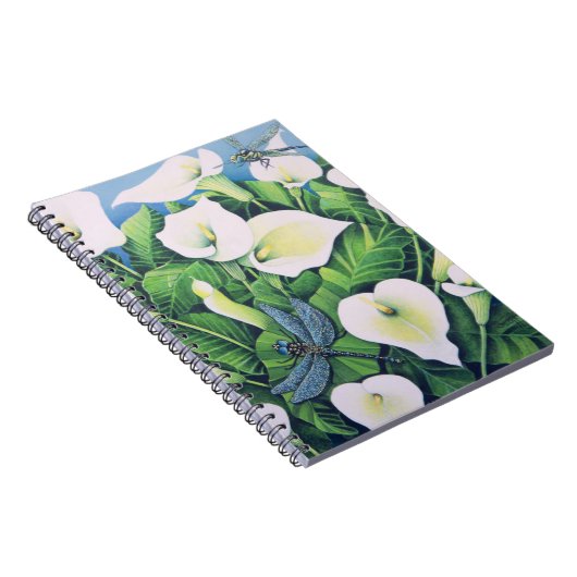 Drache fliegt notizblock (Rechte Seite)