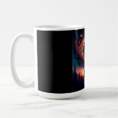 Drache fliegt über das Königreich Kaffeetasse (Links)
