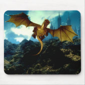 Drache-Flug Mousepad (Vorne)