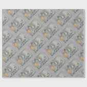 Drache für das Feueratmen Geschenkpapier (Flach)