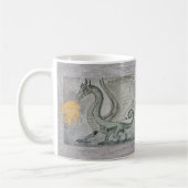 Drache für das Feueratmen Kaffeetasse (Links)